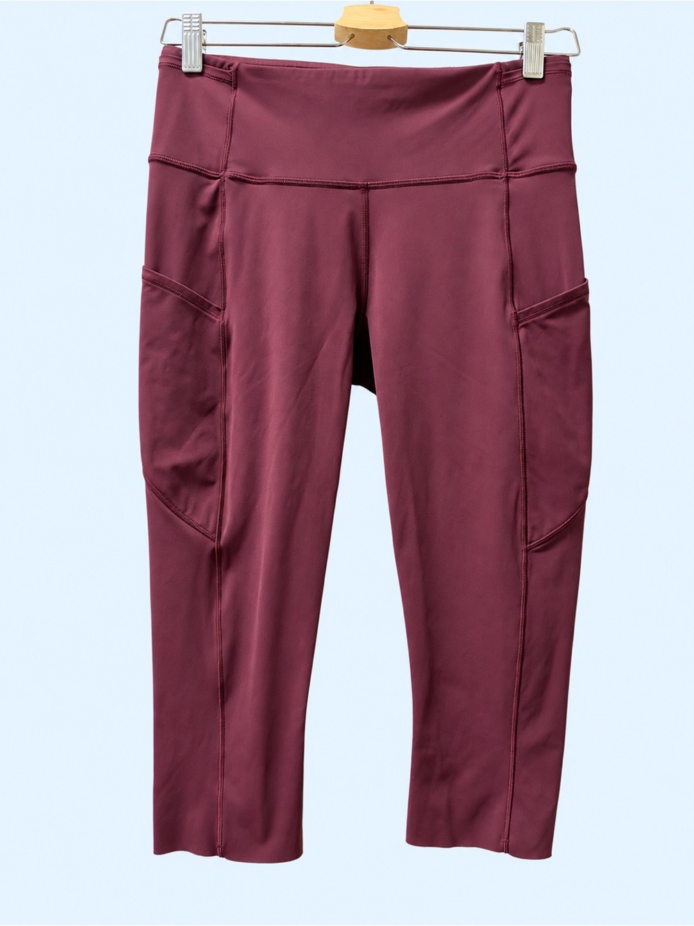 Lululemon Fast & Free Crop II 19” Leggings | Size 8 | Cassis 🍷